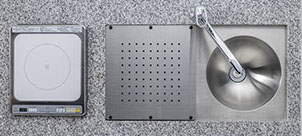 天然御影石サンドグラニットカウンター