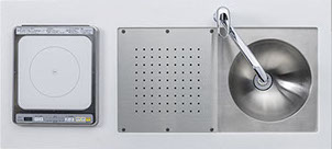 クォーツストーンカウンター（水晶石）